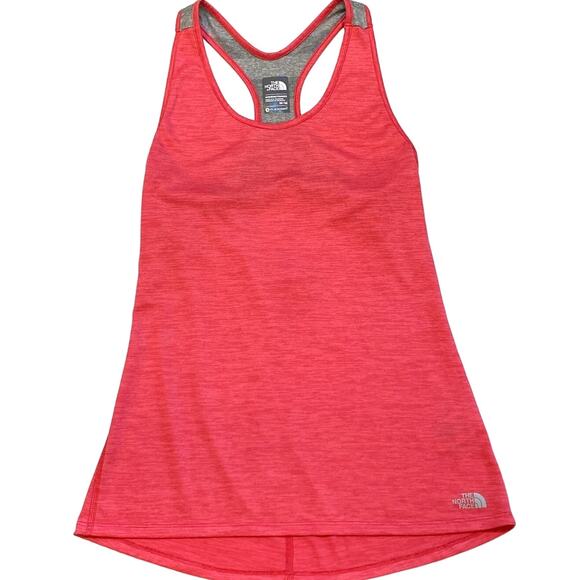 The North Face Racer Back Tank Top Womens Med Pink Performance Flash Dry Running - Picture 1 of 10